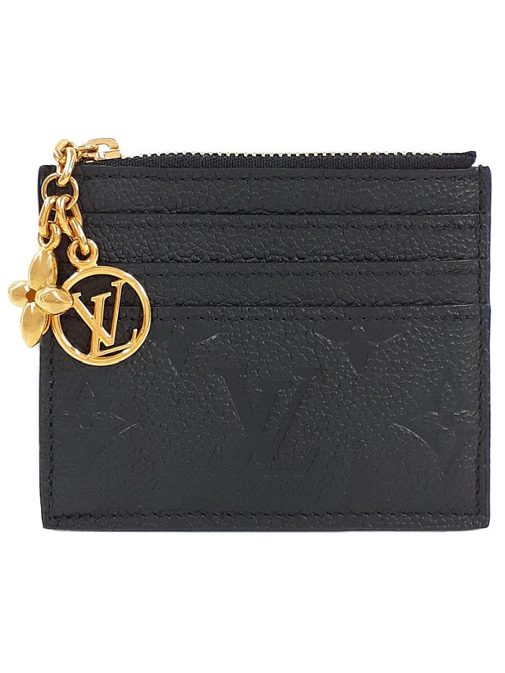 Louis Vuitton Monogram Empreinte Wallet Porte Cartes Flora Flower